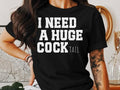 I Need a Huge cocktail, Funny Gag Gift Adult Humor Drinking Gift  T-shirt, sweater and Hoodie Sweatshirt | ZylaModa.com
