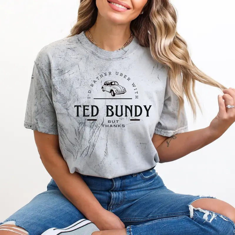 I'd Rather Uber but Thanks T-Shirt, Sarcastic Graphic Shirt for Women Hoodie, Sweatshirt | ZylaModa.com