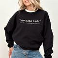 I'm Fine Everything Is Fine Sweatshirt, Funny Mom Life Crewneck, Teacher Life Long Sleeved Pullover, Sarcastic Positive...
