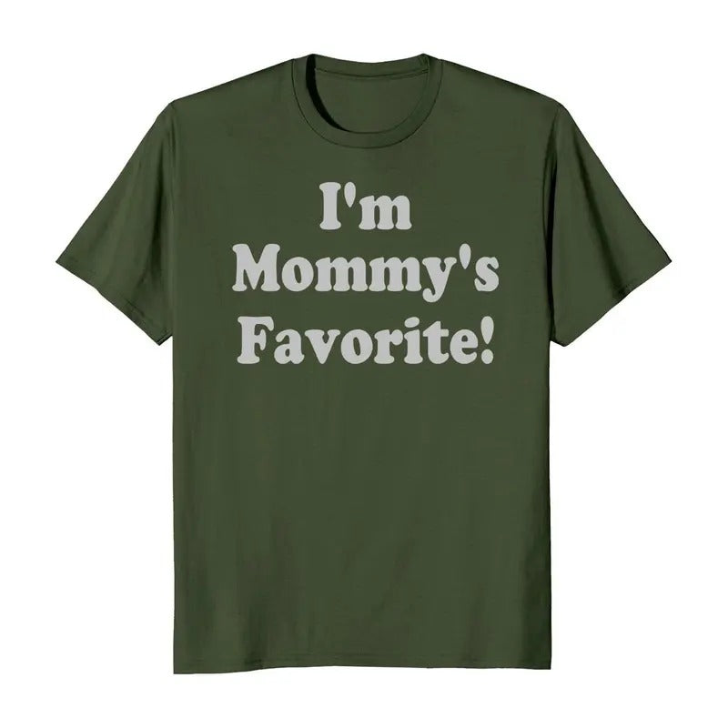 I'm Mommy's Favorite Funny Men's T-Shirt Casual Classic Hoodie, Sweatshirt | ZylaModa.com