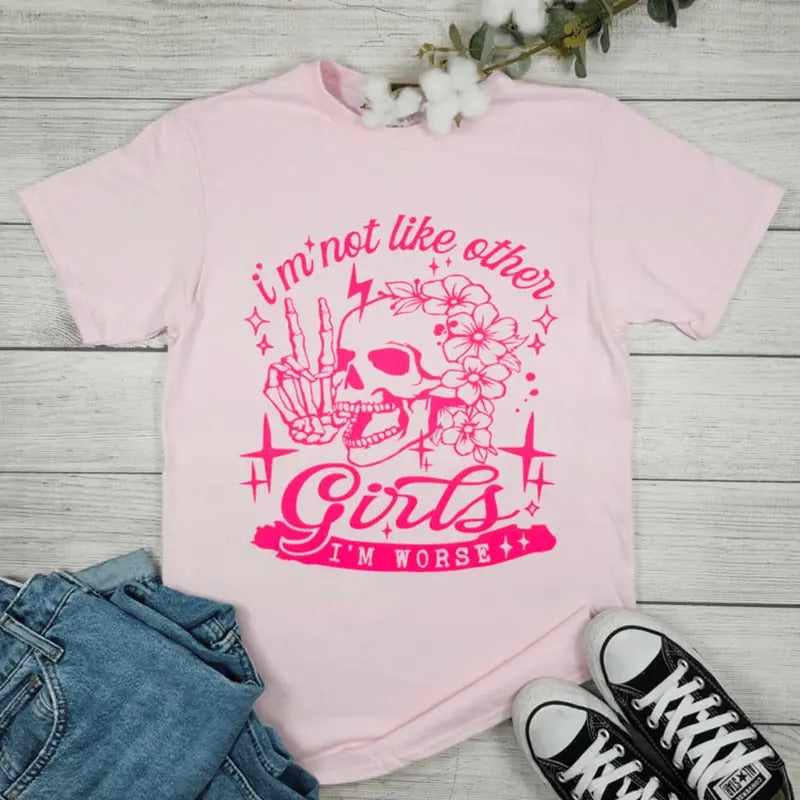 I'm Not Like Other Girls Graphic T-shirt Hoodie, Sweatshirt | ZylaModa.com