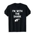 I'm With The Shark Costume Halloween Matching Party T-Shirt Made in USA Hoodie, Sweatshirt | ZylaModa.com