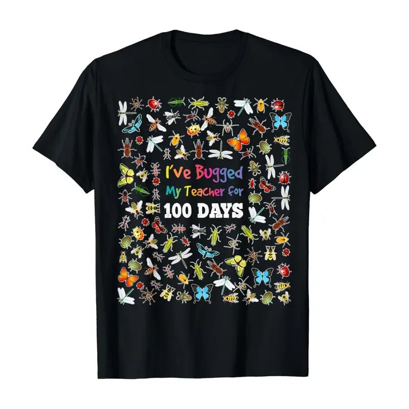 I've Bugged My Teacher for 100 Days of School Shirt Kids Hoodie, Sweatshirt | ZylaModa.com