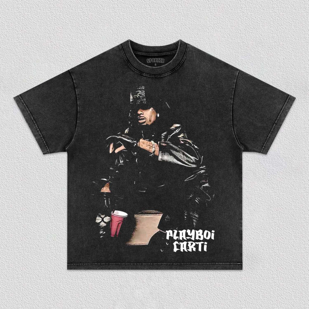 I AM MUSIC PLAYBOI CARTI 2.0 TEE Hoodie, Sweatshirt | ZylaModa.com (Image 2)
