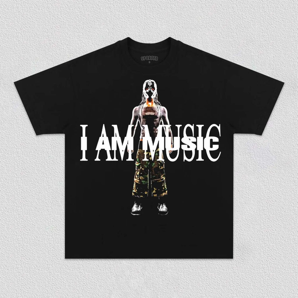 I AM MUSIC PLAYBOI CARTI TEE Style001 Hoodie, Sweatshirt | ZylaModa.com (Image 2)