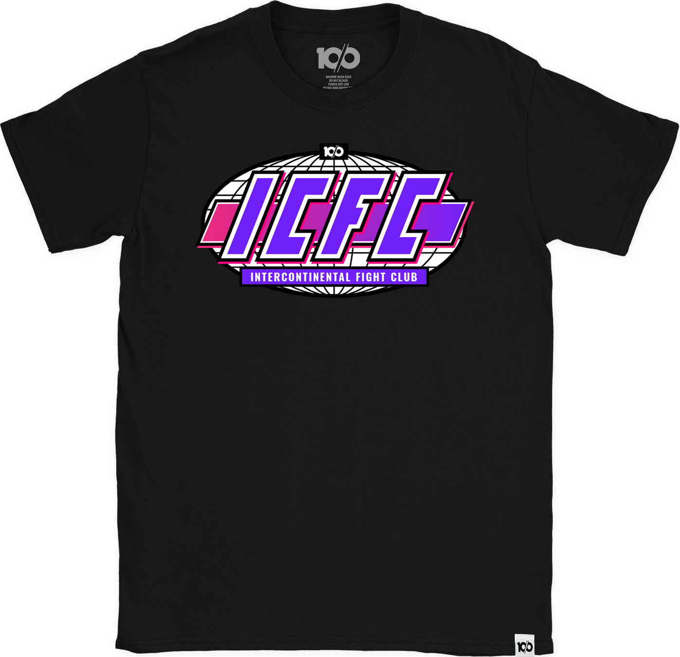 ten/o - 'ICFC Logo' T-Shirt - Black Hoodie, Sweatshirt | ZylaModa.com
