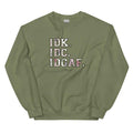 IDK.IDC.IDGAF. Graphic Crewneck Sweatshirt T-Shirts, Hoodie | ZylaModa.com