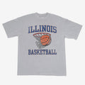 ILLINOIS FIGHTING ILLINI BASKETBALL HEAVY TEE Hoodie, Sweatshirt | ZylaModa.com