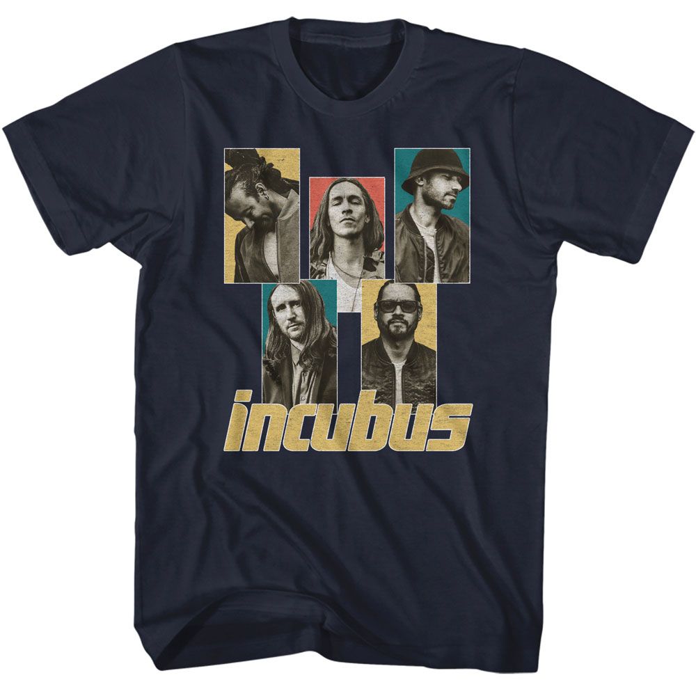 Incubus Band Member Boxes Official T-Shirt Hoodie, Sweatshirt | ZylaModa.com