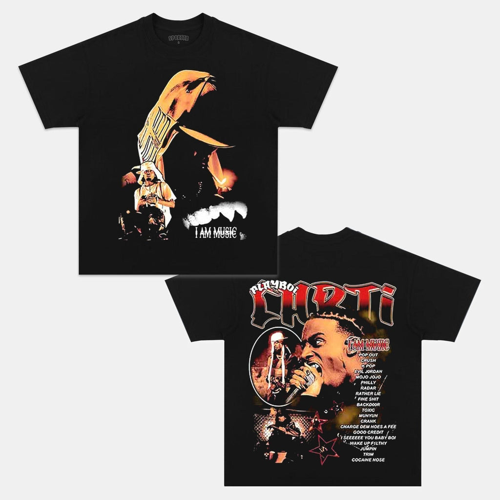 I AM MUSIC PLAYBOI CARTI TEE Hoodie, Sweatshirt | ZylaModa.com (Image 3)