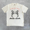 In God We Trust Skeleton Vintage 90s Graphic Style T-Shirt, Retro Skull Oversize Shirt, Y2k Christian Tee, Dark Art...