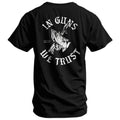 In Guns We Trust Men's T-Shirt - Unisex Ultra Cotton Tee - Made in USA - Apparel Hoodie, Sweatshirt | ZylaModa.com