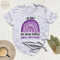 In May We Wear Purple Lupus Awareness Shirt Lupus Support Squad Tshirt Lupus Survivor Outfit We Wear Purple Ribbon Lupus...