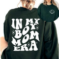 In My Boy Mom Era Sweatshirt Expecting Mom Gift New Mom Shirt Gender Reveal  Announcement Sweater In My Mama Era Crewneck...