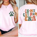 In My Cat Mom Era Sweatshirt Cat Mama Shirt Cat Lover Shirt Cat Owner Shirt Cat Dad Shirt Paw Mom Shirt Pet Mama Shirt...