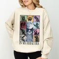 In My Feral Era Sweatshirt, Feral Women Crewneck, Meme Raccoon Long Sleeved Pullover, Racoons Howling At The Moon...