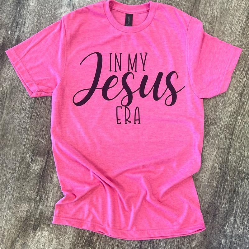 In My Jesus Era Tee Hoodie, Sweatshirt | ZylaModa.com