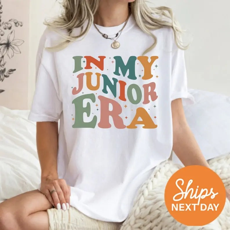 In My Junior Era Shirt, College Apparel, Back To School Shirt, Class Of 2024, First Day Of School, Gift for Daughter,...