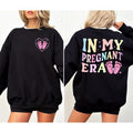 In My Pregnant Era Sweatshirt, Pregnancy Sweatshirt, Gift for New Mom, Pregnant Women Shirt, Baby Reveal Gift, Baby...