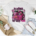 In October We Wear Pink Horror Character Wear Pink Horror T-Shirt Hoodie, Sweatshirt | ZylaModa.com
