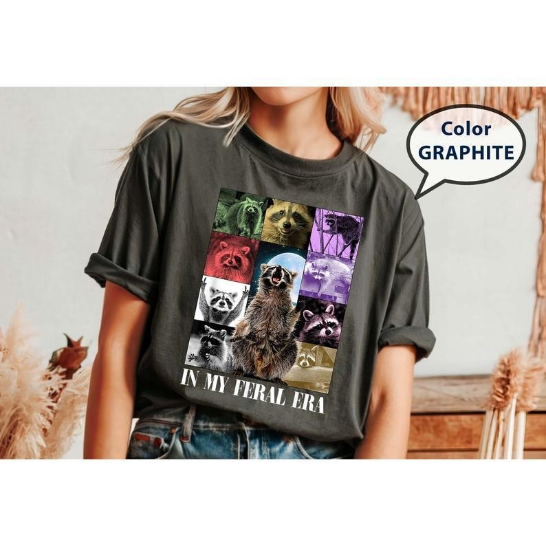 In my Feral Era shirt, raccoon shirt, funny raccoon meme shirt, raccoon lover shirt  T-shirt, sweater and Hoodie Sweatshirt