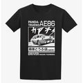 Initial D Panda Trueno Double-Sided T-Shirt Hoodie, Sweatshirt | ZylaModa.com