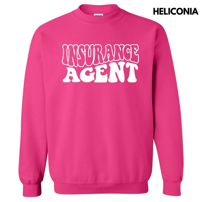Insurance Agent Bubble Letter Sweatshirt 'NLB' T-Shirts, Hoodie | ZylaModa.com