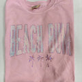 Iridescent Beach Bum Spangled Comfort Colors T-Shirt Hoodie, Sweatshirt | ZylaModa.com