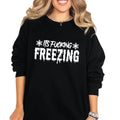 It Is Fuc$ing Freezing Graphic Tee, Sweatshirt, or Hoodie | Edgy Goth Grunge Skull Shirt | Dark Alternative Fashion |...