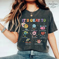 It's Okay To Teacher Shirt, Mental Health Shirt, AAC SPED Teacher Inclusion Tshirt,Language Special Education Hoodie,...