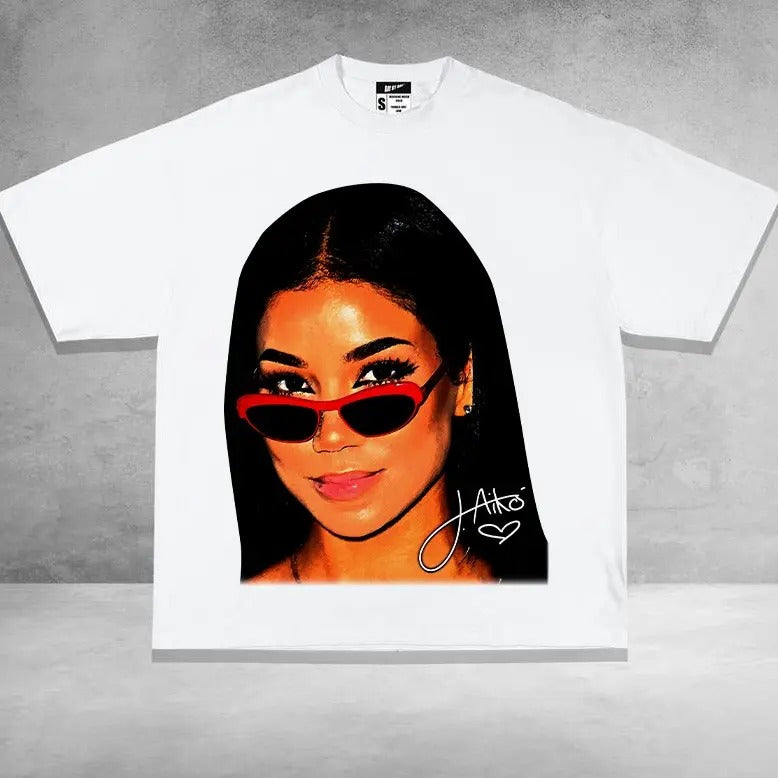 J.Aiko Big Face Graphic T-shirt, Gift For Fan J.Aiko Hoodie, Sweatshirt | ZylaModa.com
