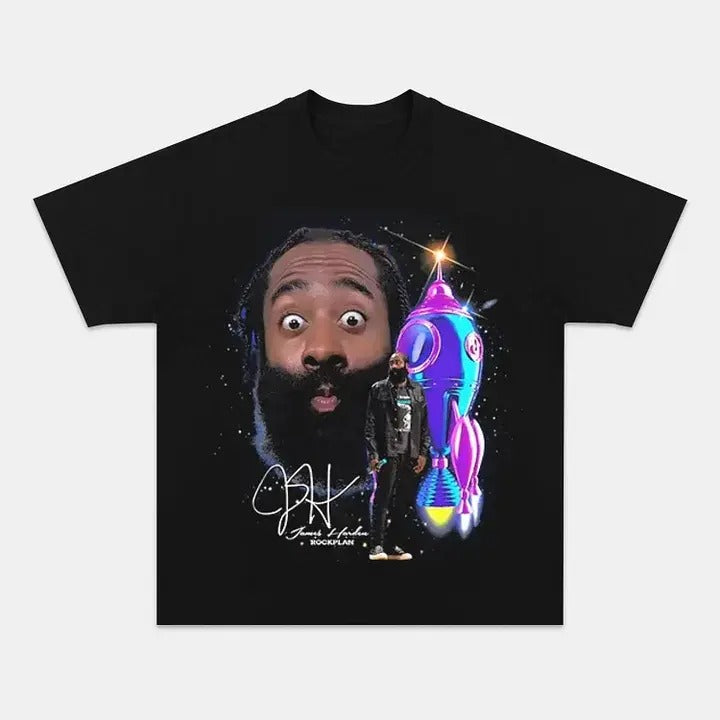 JAMES EDWARD HARDEN TEE - VINTAGE TEE - SPORT TEE - GRAPHIC MEN'S T-SHIRT SWEATSHIRT HOODIE - GIFT FOR F | ZylaModa.com
