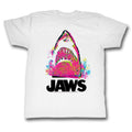 Jaws Mens S/S T-Shirt - Jawzzz - Solid White Hoodie, Sweatshirt | ZylaModa.com