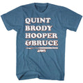 Jaws Mens S/S T-Shirt - Legends - Heather Pacific Blue Heather Hoodie, Sweatshirt | ZylaModa.com