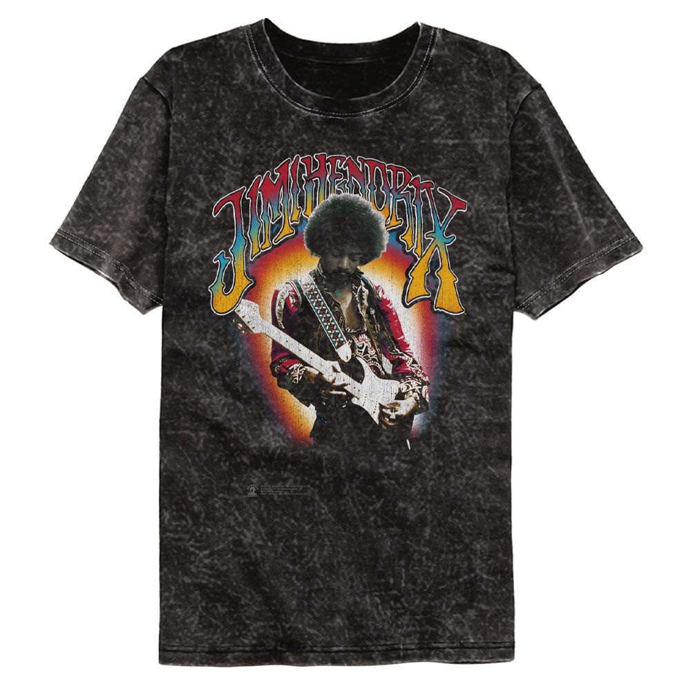 Jimi Hendrix Mineral Wash T-Shirt Hoodie, Sweatshirt | ZylaModa.com