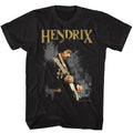 Jimi Hendrix In Gold Official T-Shirt Hoodie, Sweatshirt | ZylaModa.com