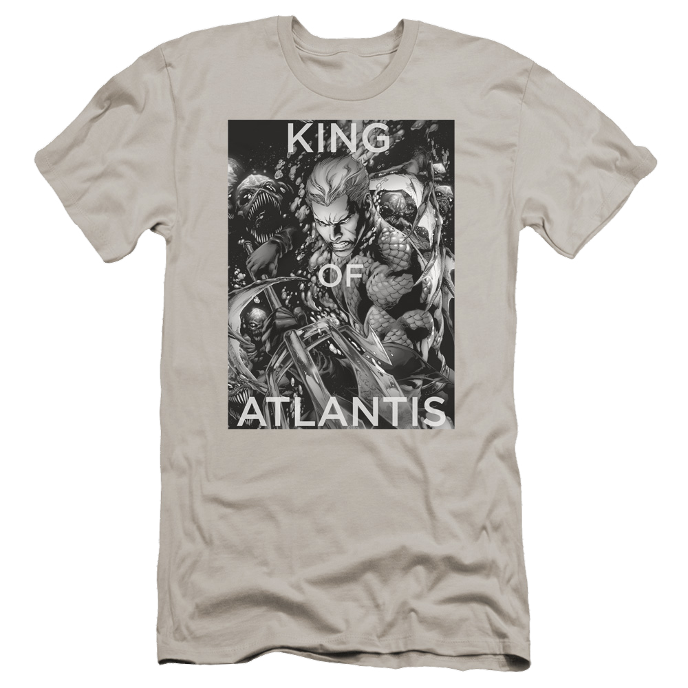 Aquaman King Of Atlantis - Men's Premium Slim Fit T-Shirt Hoodie, Sweatshirt | ZylaModa.com