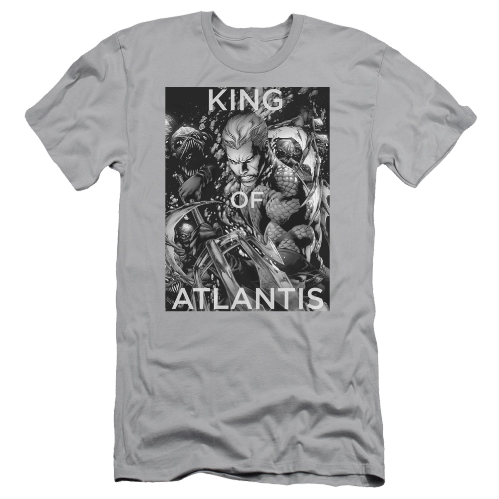 Aquaman King Of Atlantis - Men's Slim Fit T-Shirt Hoodie, Sweatshirt | ZylaModa.com