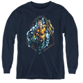 Aquaman Thrashing - Youth Long Sleeve T-Shirt Hoodie, Sweatshirt | ZylaModa.com