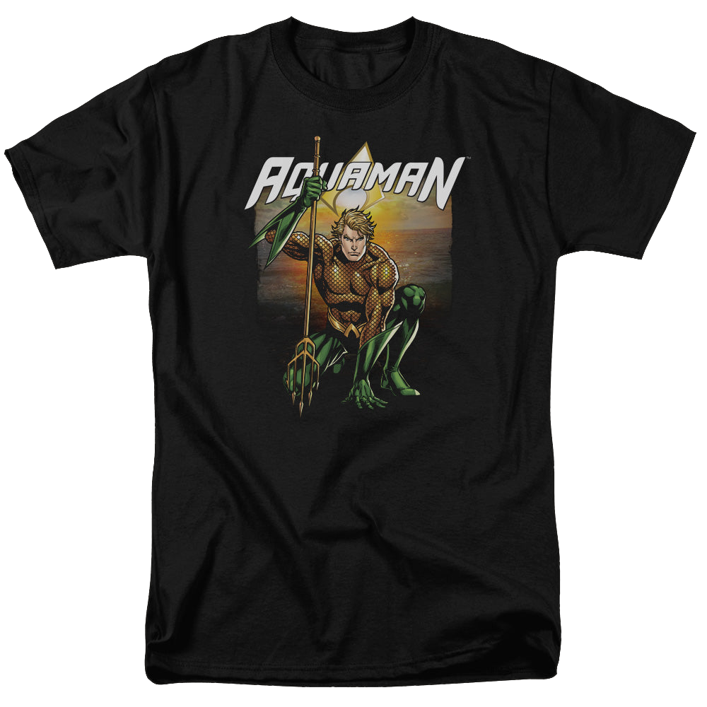 Aquaman Beach Sunset - Men's Regular Fit T-Shirt Hoodie, Sweatshirt | ZylaModa.com