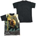 Aquaman Good Vs Evil - Men's Black Back T-Shirt Hoodie, Sweatshirt | ZylaModa.com