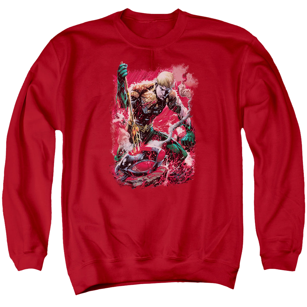 Aquaman Finished - Men's Crewneck Sweatshirt T-Shirts, Hoodie | ZylaModa.com