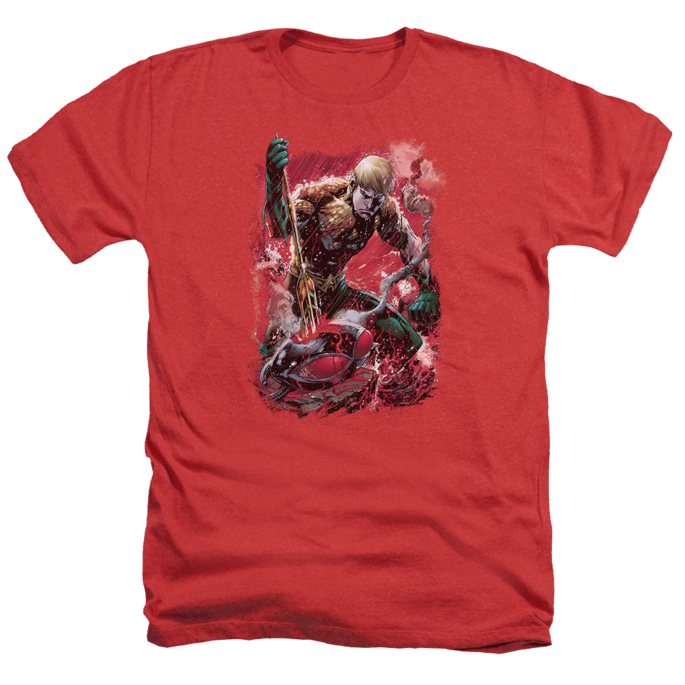 Aquaman Finished - Men's Heather T-Shirt Hoodie, Sweatshirt | ZylaModa.com