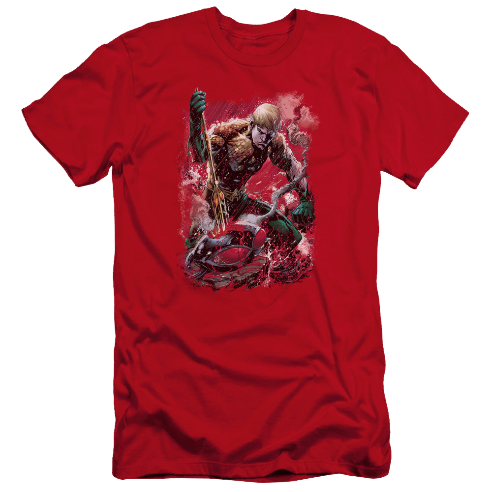 Aquaman Finished - Men's Premium Slim Fit T-Shirt Hoodie, Sweatshirt | ZylaModa.com