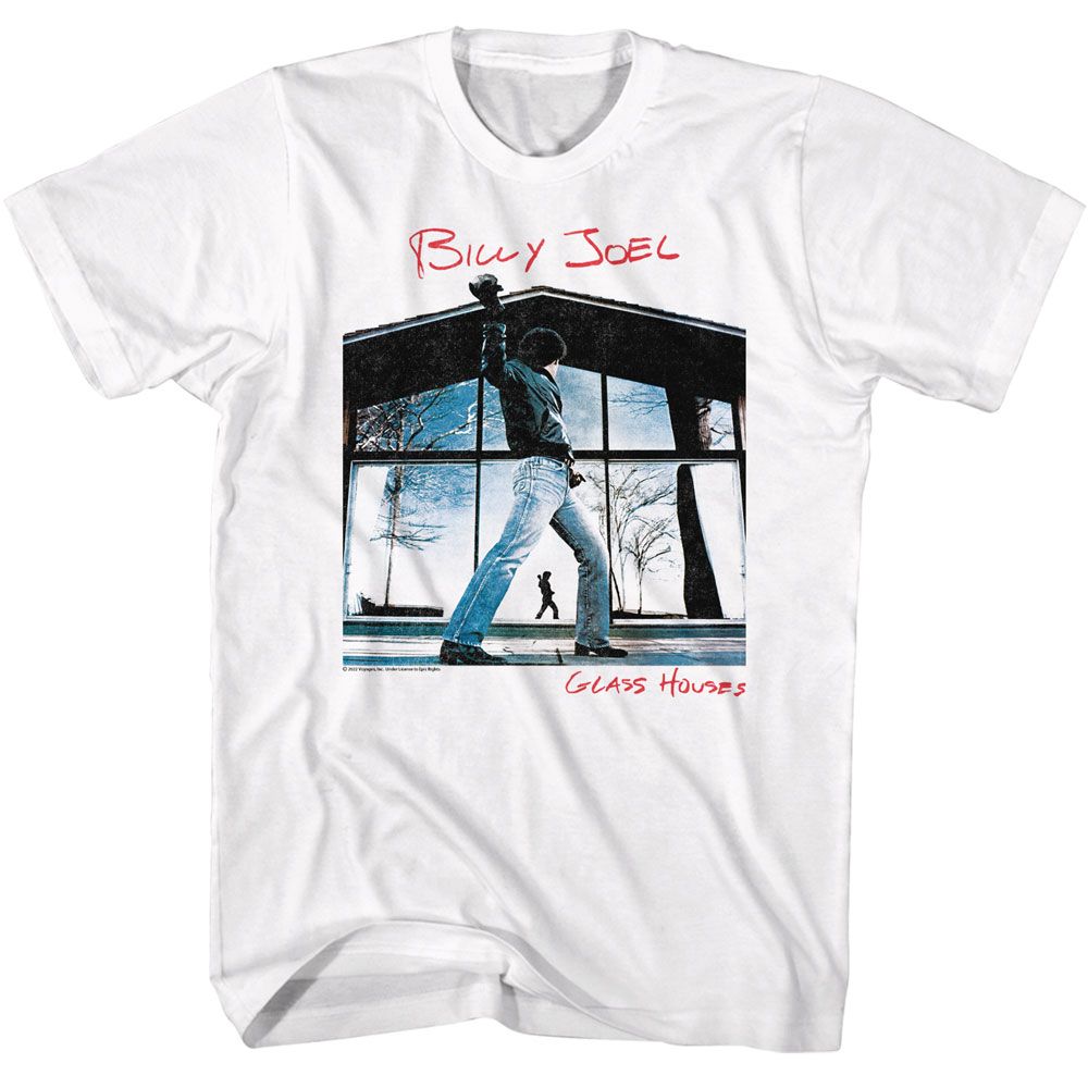 Billy Joel Glass Houses Cover Official T-Shirt Hoodie, Sweatshirt | ZylaModa.com