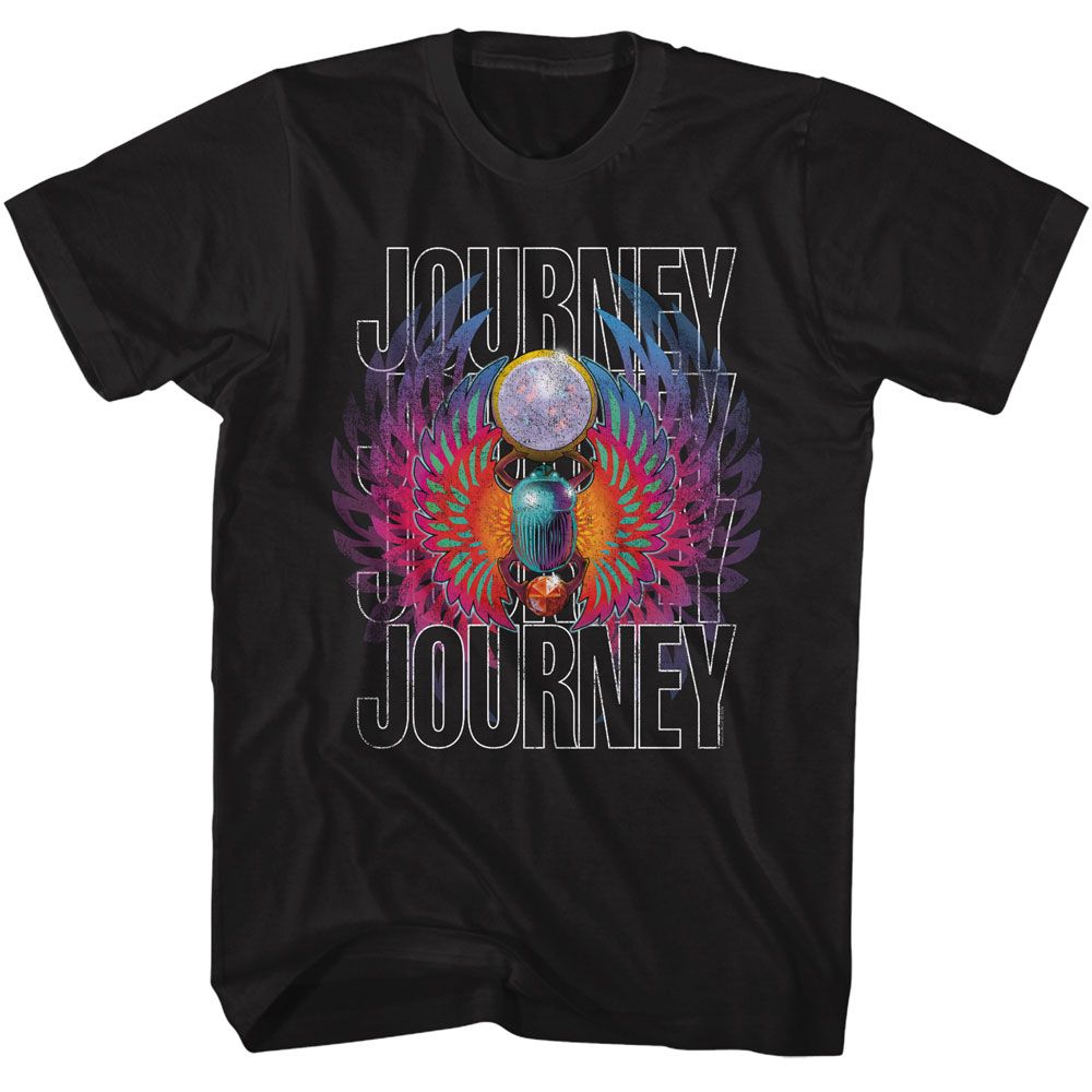 Journey Gradient Scarab Official T-Shirt Hoodie, Sweatshirt | ZylaModa.com