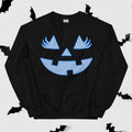 Jack-O-Lantern Halloween Sweatshirt, Spooky shirt, Party Shirt, Unisex Crewneck Hoodie | ZylaModa.com