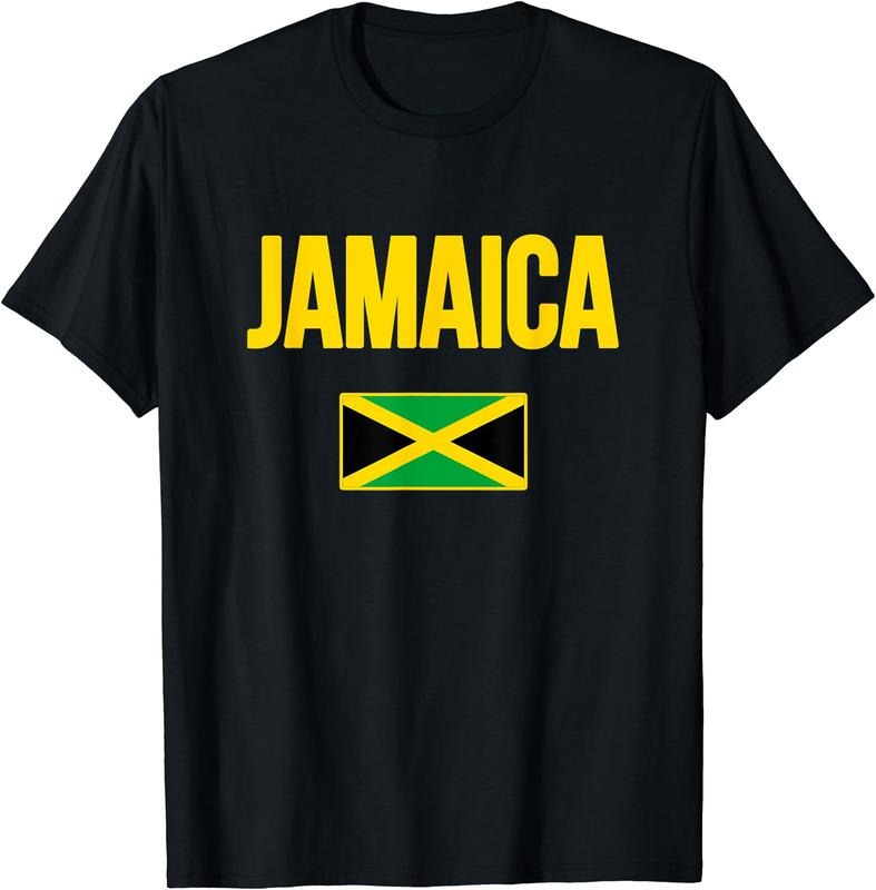 Jamaican Flag T-Shirt Hoodie, Sweatshirt | ZylaModa.com