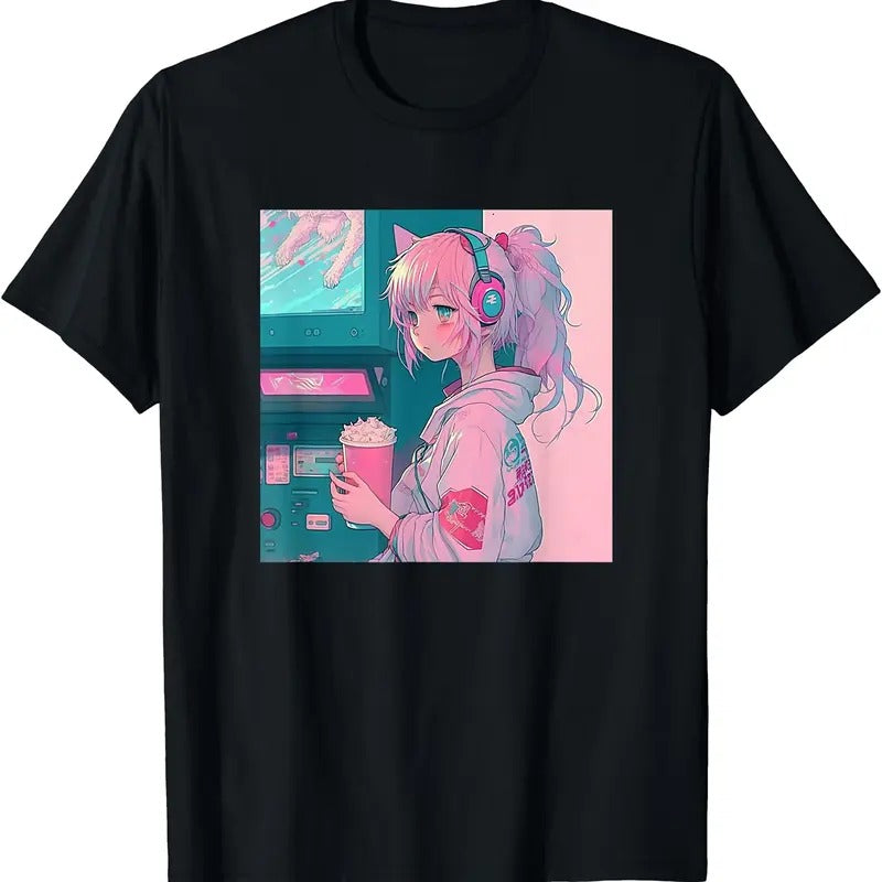 Japanese Anime Girl TShirt Hoodie, Sweatshirt | ZylaModa.com
