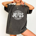 Jesus Highway To Heaven Tee, Christian Graphic Tee Women, God Checkered Printed Tops, Christian Unisex Shirt, Religious...